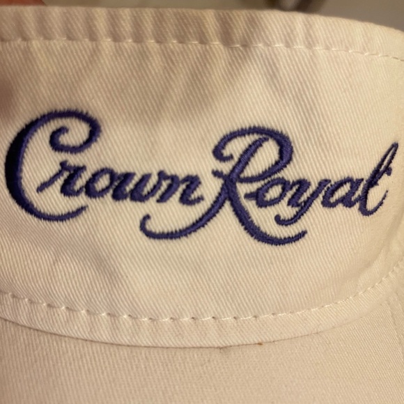 Crown Royal Visor Hat, Never Worn - Picture 2 of 8